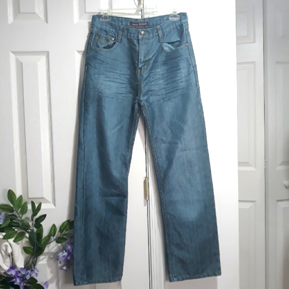 Old Skool Premium Collection women's Jeans Vibrant gray pants size 16.